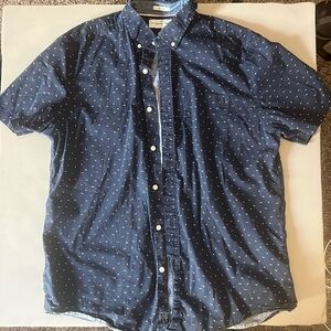 Hawker Rye Large Blue Shirt Short Sleeve​